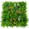 Mur végétal artificiel - DELUXE - 1m x 1m